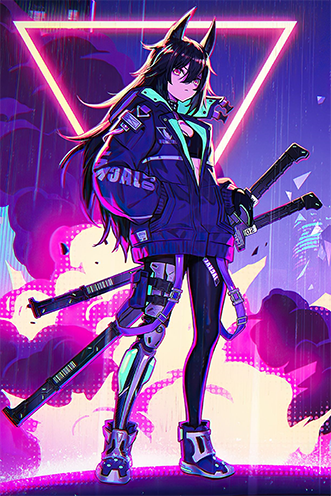 Image d'une héroïne d'animé